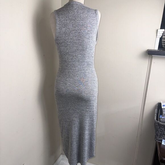 Xhilaration Bandeau Halter Maxi Dress Long Geometric Design Multicolor Sz XS EUC - Picture 6 of 10